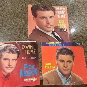 Rick Nelson Vinyl Record Collection